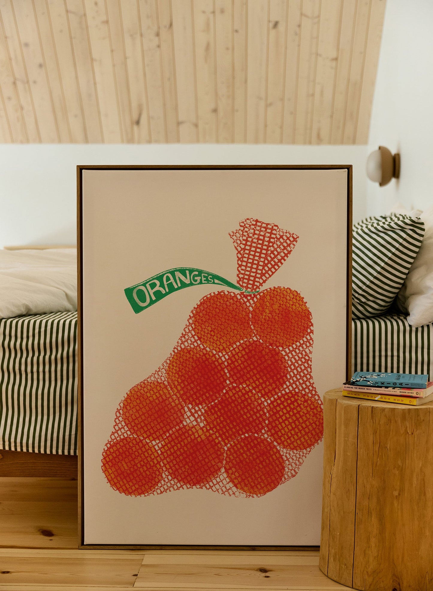 Florida Oranges Overprint, Poster