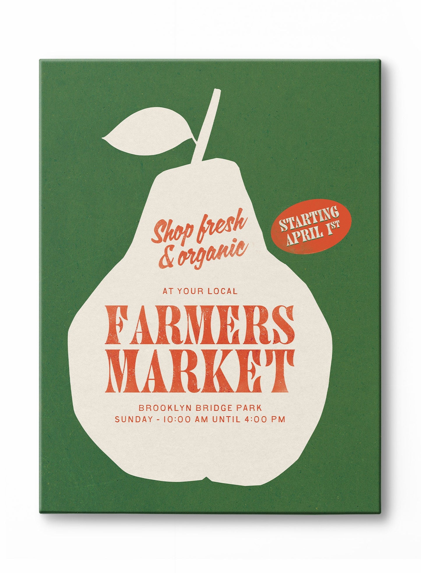 Bronx Farmers Market, Poster