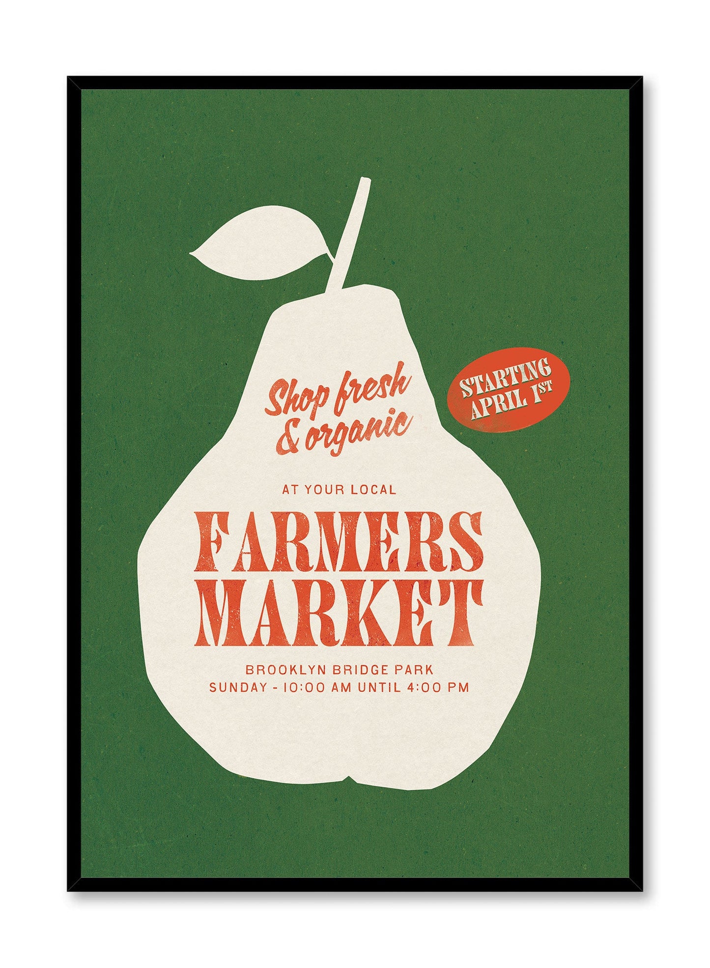 Bronx Farmers Market, Poster