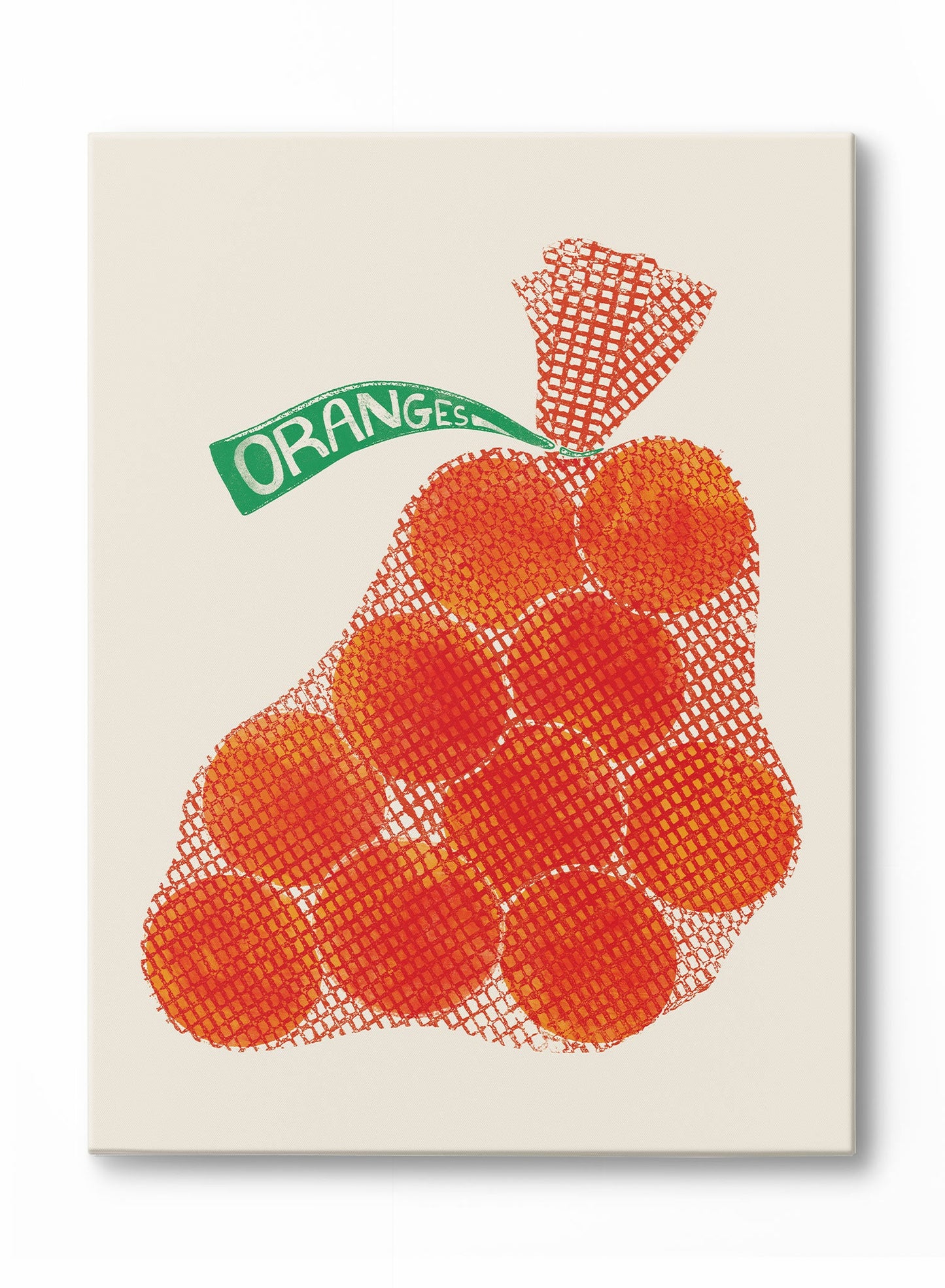 Florida Oranges Overprint, Poster