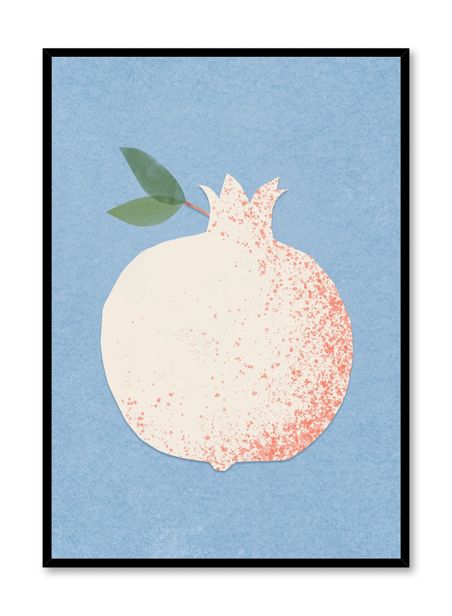 Paper Cut Pomegrenate, Poster