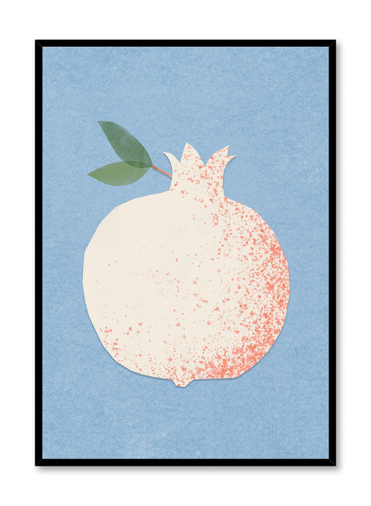 Paper Cut Pomegrenate, Poster
