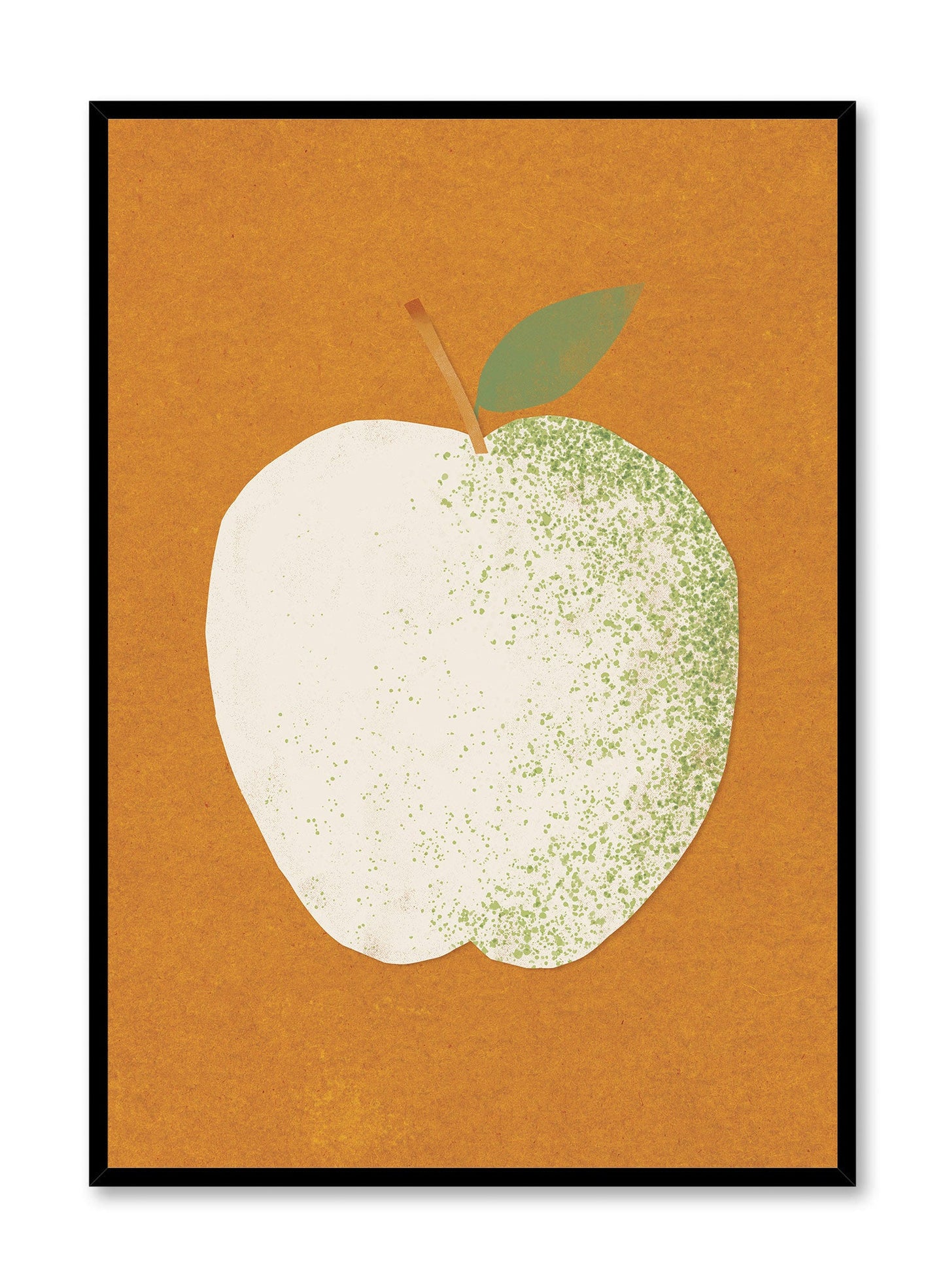 Paper Cut Apple, Poster