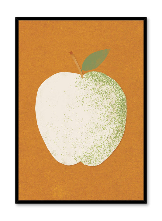 Paper Cut Apple, Poster